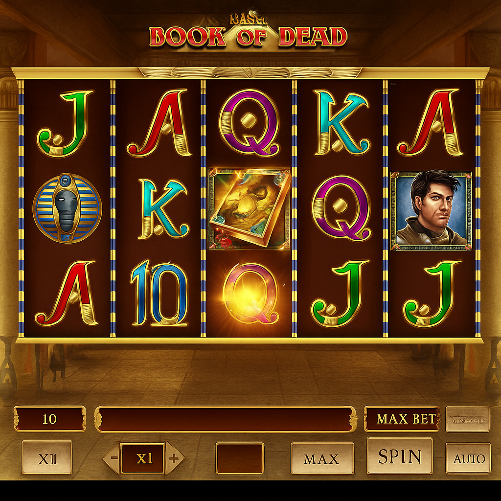 PlayBoom - Book of Dead Slot Game - Online Casino