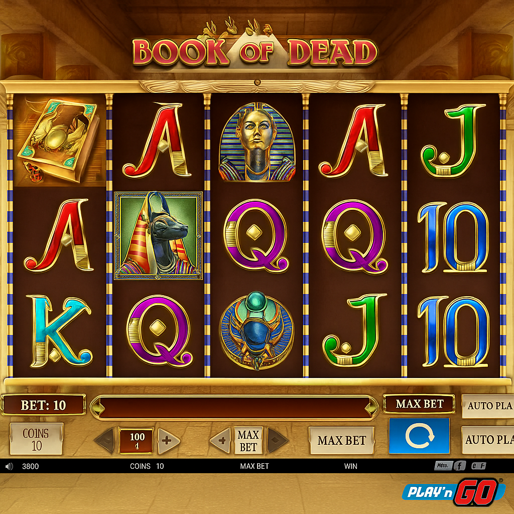 PlayBoom - Book of Dead Slot