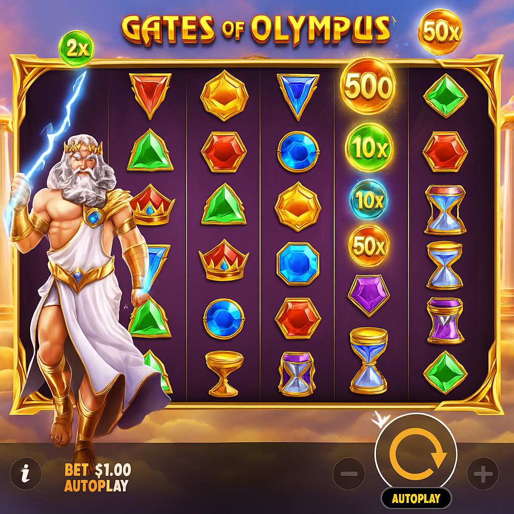 PlayBoom - Gates of Olympus Slot Game - Online Casino