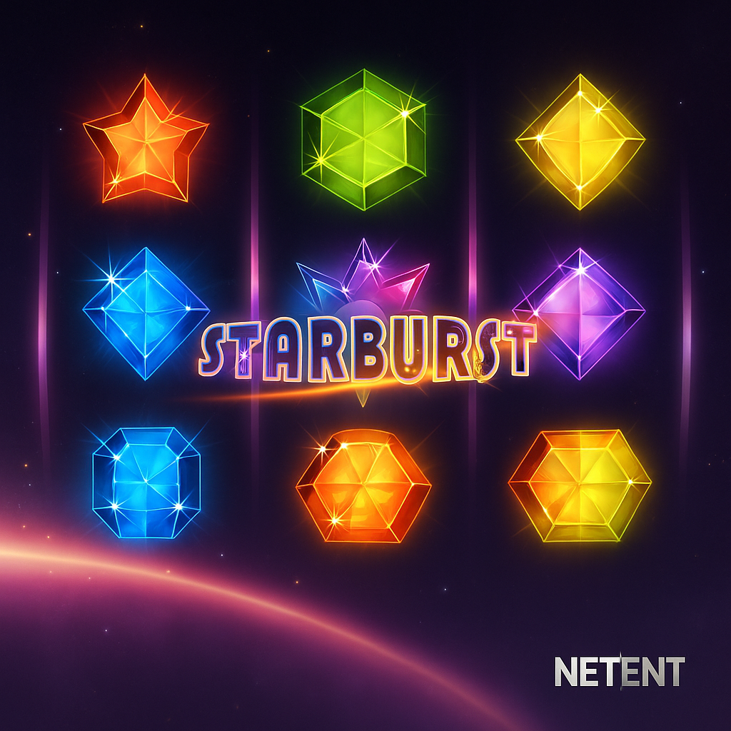 PlayBoom - Starburst Slot by NetEnt